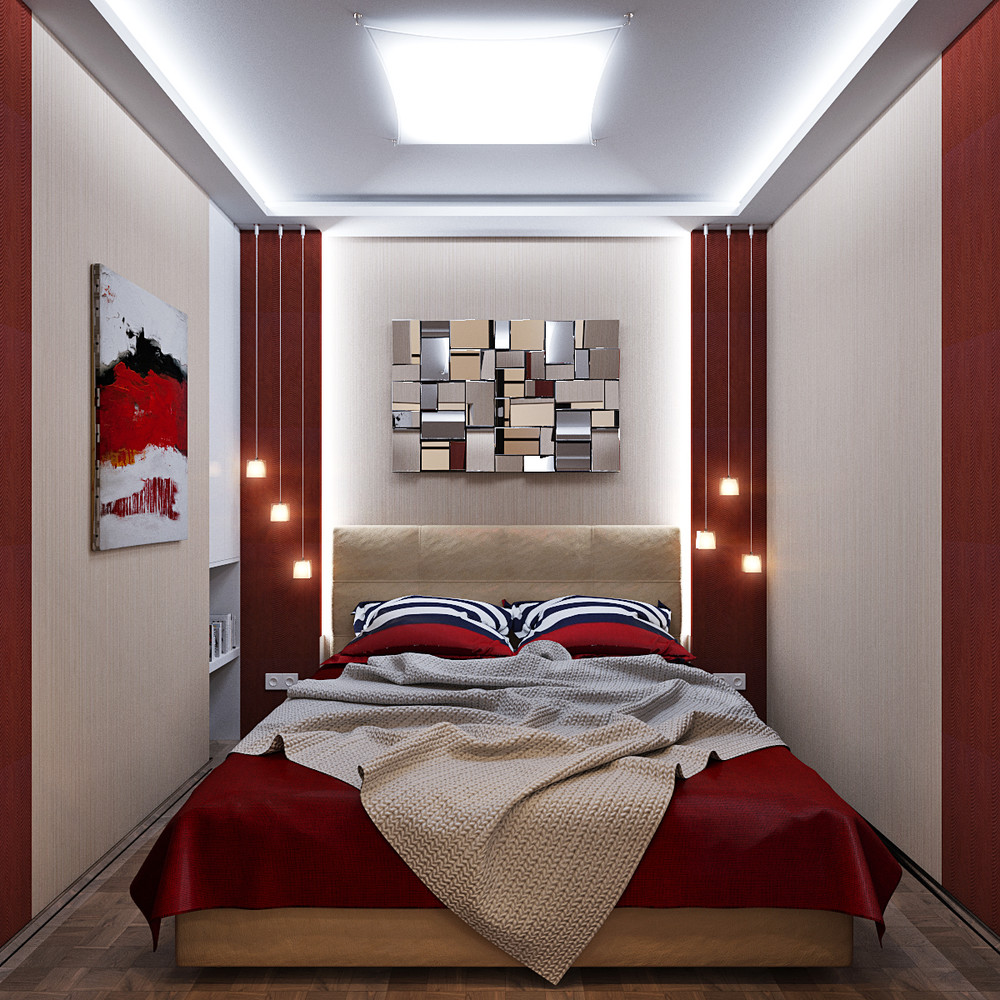 thiết kế phòng ngủ nhỏ hẹp 6m2
