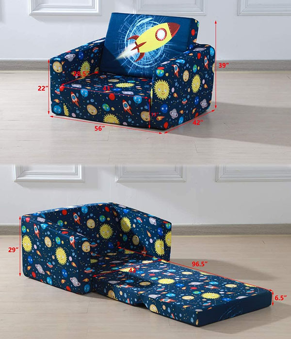 Bộ module ghế sofa mini cho bé 10 mảnh